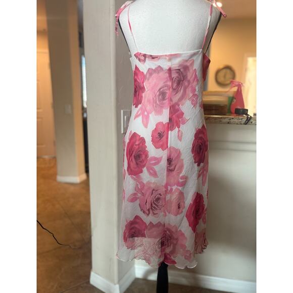 City Triangles Juniors Floral Y2K Vintage Dress Size 7/ Women's SM-MED 2-6 - Picture 5 of 5